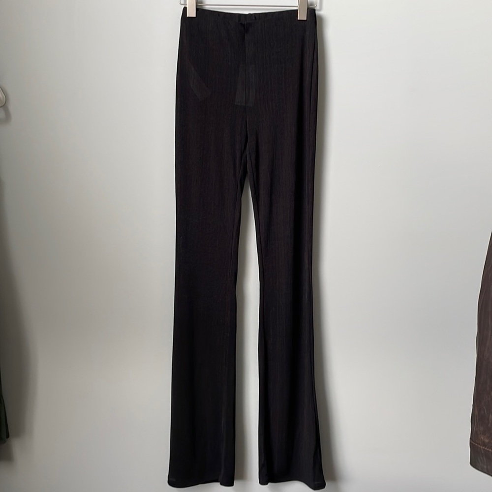 Mango slinky pants